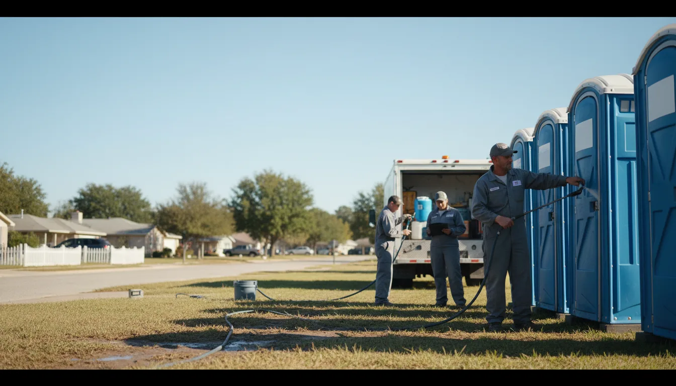 Long-Term Portable Toilet Rental in Perkins, MO near me